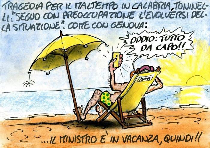 Toninelli attenziona