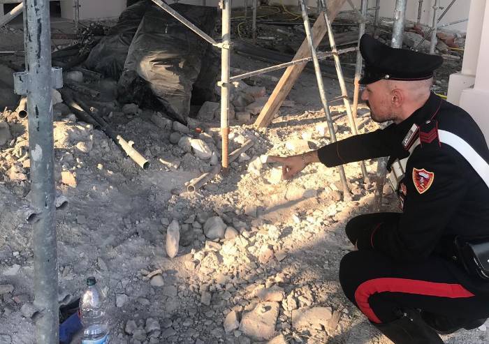 Finale Emilia, operaio colpito alla testa, è grave