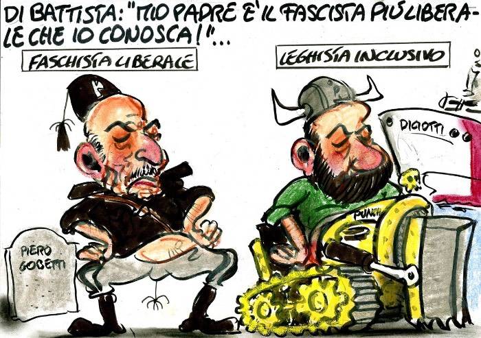 Di Battista e il padre fascista