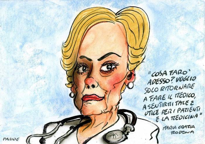 Maria Grazia Modena, l'orgoglio di un medico col camice pulito