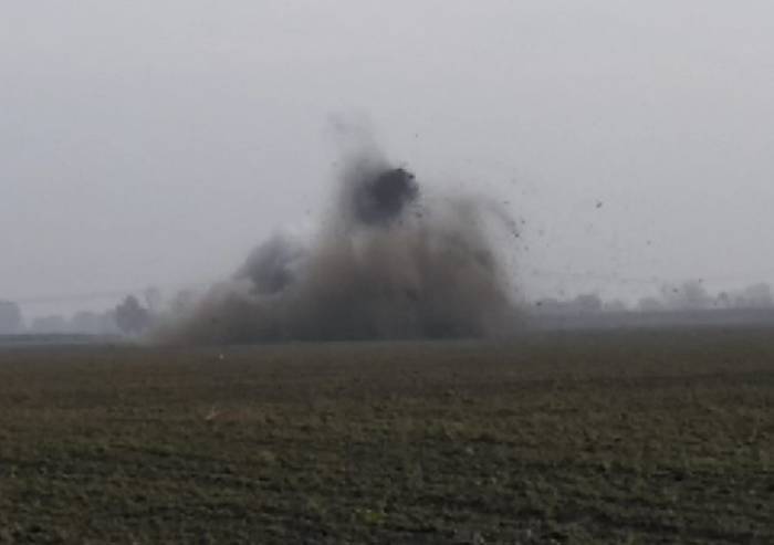 Operazione conclusa a San Felice: la bomba è stata fatta brillare