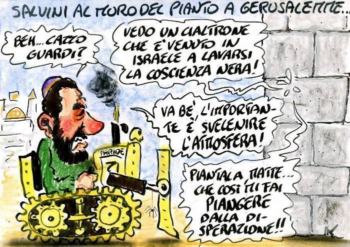 Il muro del pianto piange...