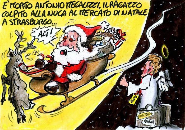 Strasburgo, Natale in lutto