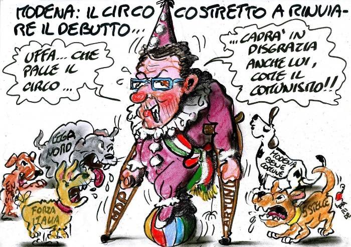 Il circo rinviato