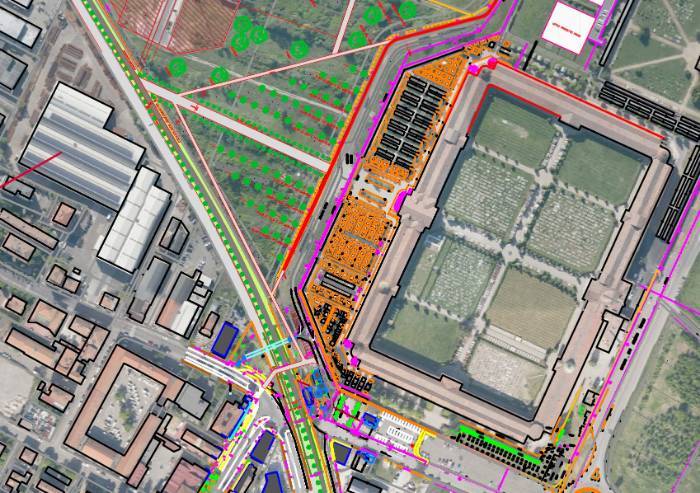 Diagonale ciclopedonale, ecco il progetto