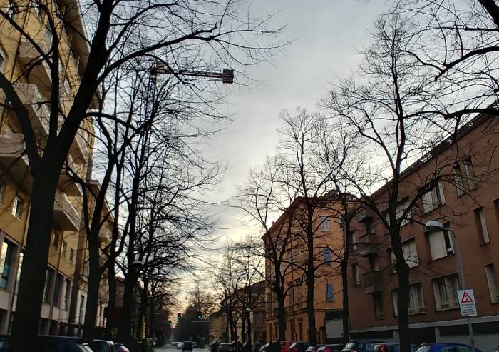 Largo Garibaldi e la sicurezza della gru