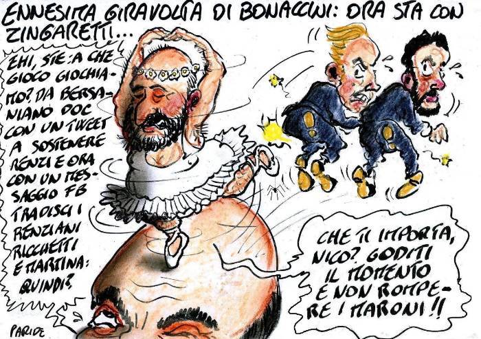 Le giravolte di Bonaccini