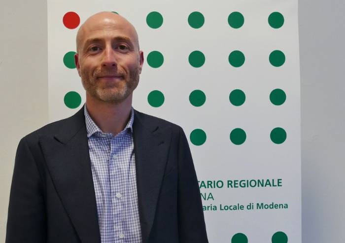 Gabriele Romani alla Direzione Medica dell'ospedale di Pavullo