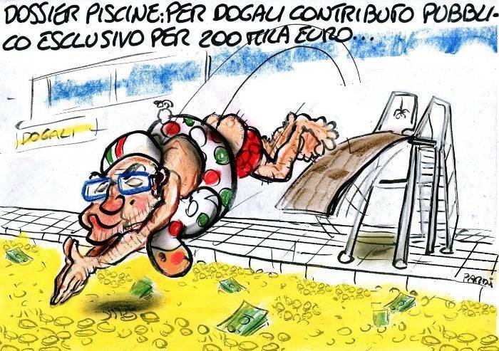 Muzzarelli e il tuffo alle Dogali