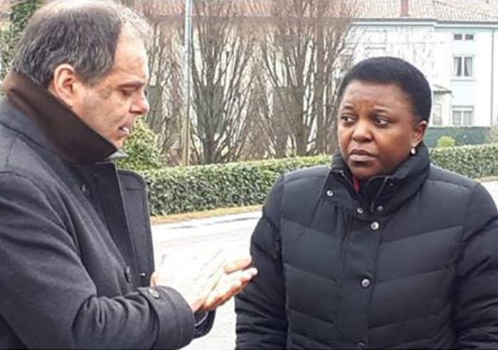 Crisi Frama, la visita della Kyenge