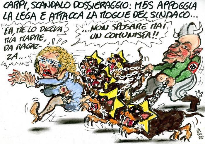 Dossieraggio a Carpi: mai sposare un comunista