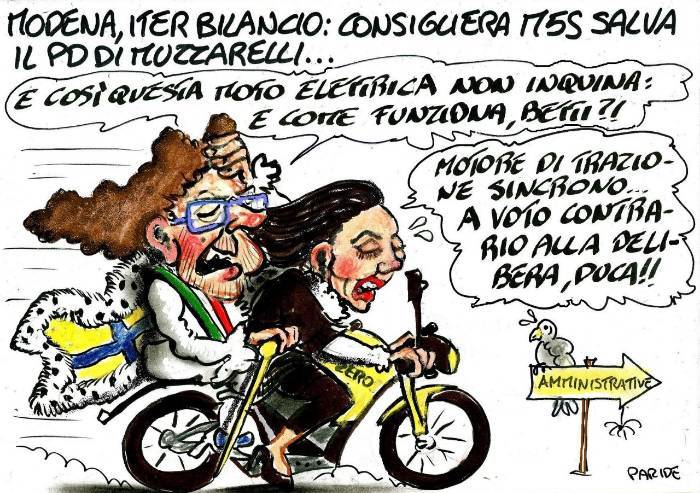 Una moto per due