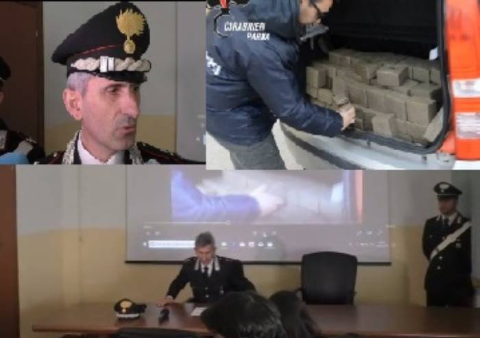 Spaccio in città: maxisequestro di hashish e otto arresti