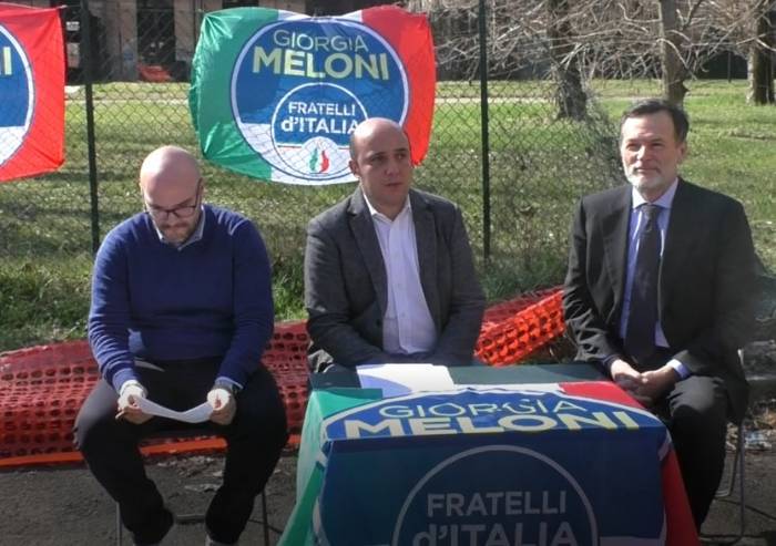 Le ex Fonderie secondo Fratelli d'Italia