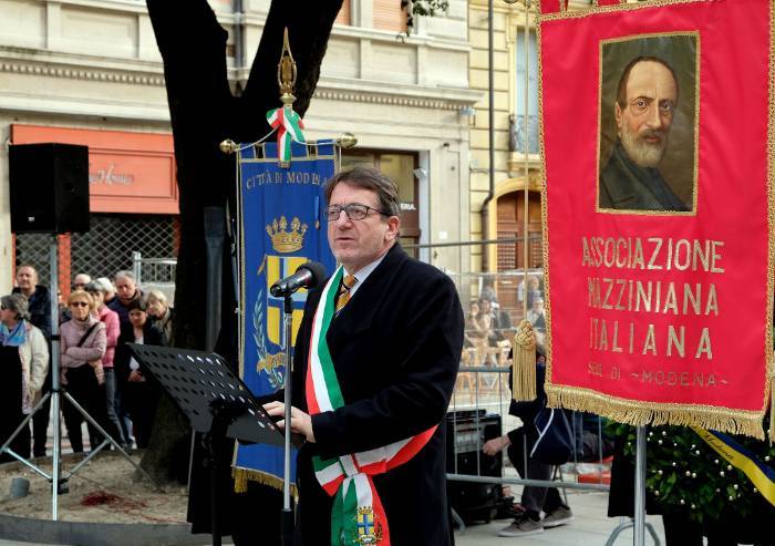 Se Prampolini rimpiange il Ducato, Muzzarelli guarda al Risorgimento