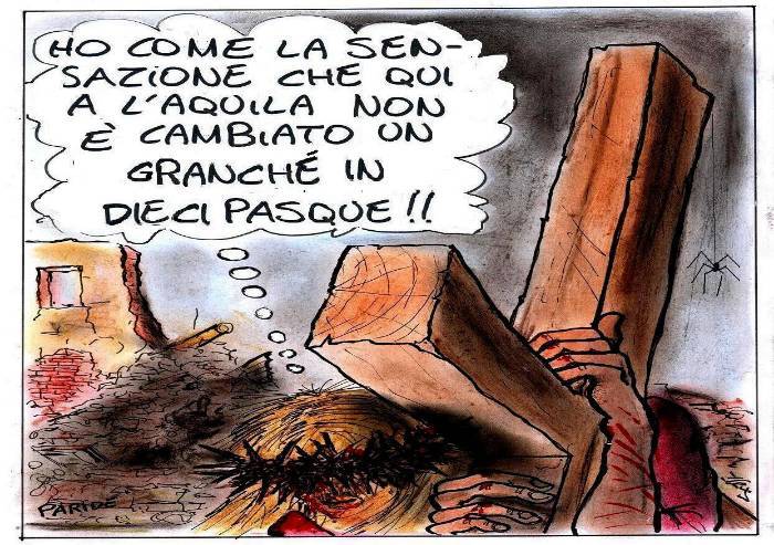 L'anniversario del sisma