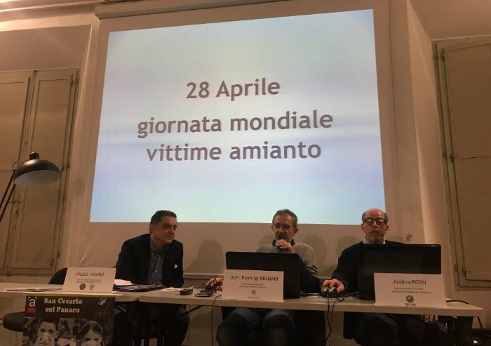 San Cesario: 'Amianto, non esiste una soglia minima di tolleranza'