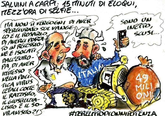 Salvini a Carpi