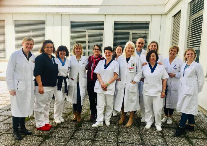 Ospedale Baggiovara, una cicogna per la sclerosi multipla