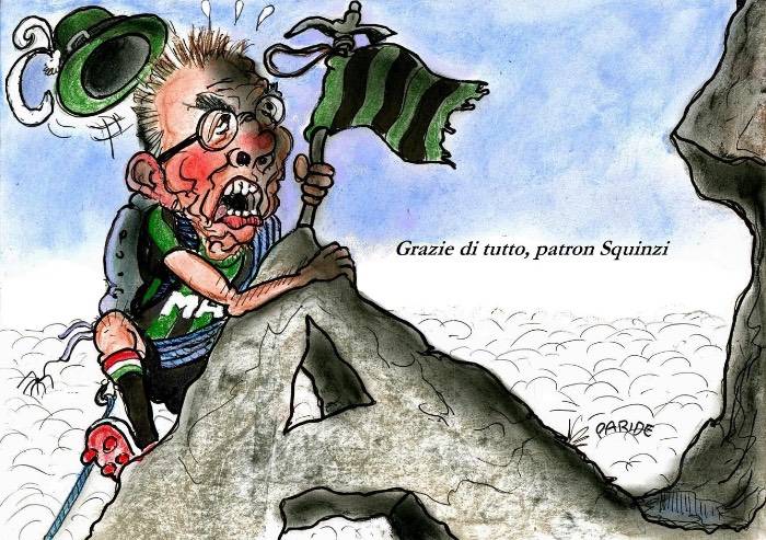 Grazie presidente Squinzi