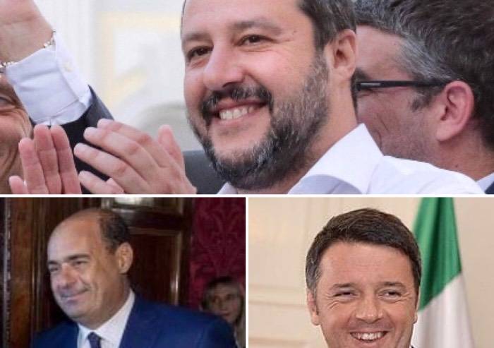 Lega primo partito, cresce il Pd e cala Renzi