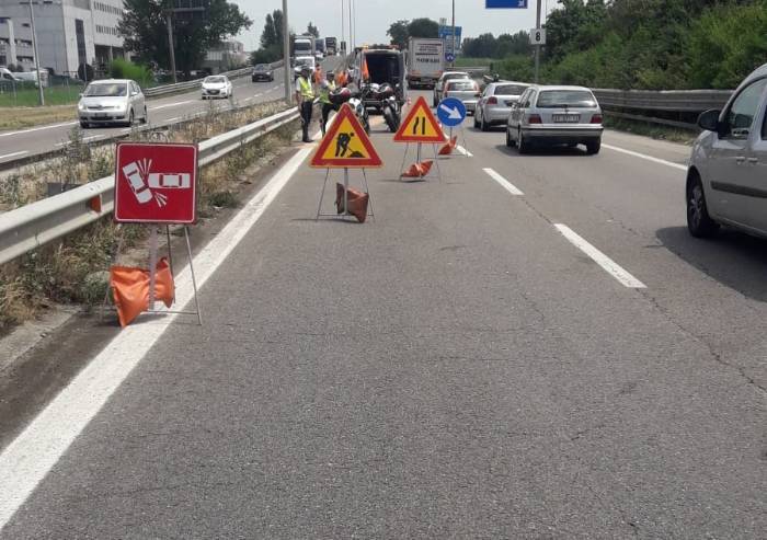 Corti e Baldini (Lega): 'Voragini in tangenziale, Modena non merita strade da terzo mondo'