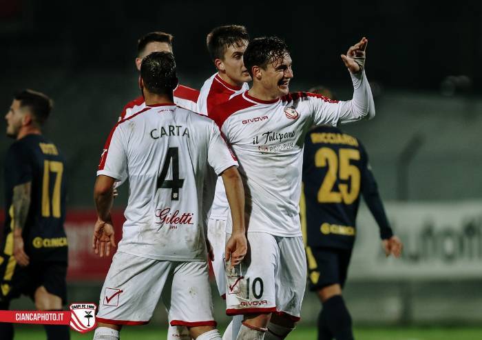 Poker Carpi, la Fermana stesa al Cabassi