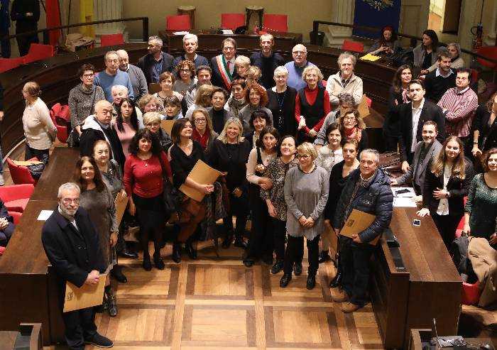 Comune Modena, saluto per i 104 dipendenti in pensione o trasferiti