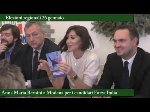Anna Maria Bernini presenta la lista di Forza Italia