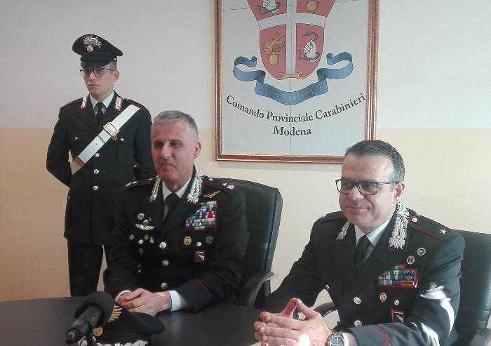 Castelvetro: sgominata la gang della cocaina