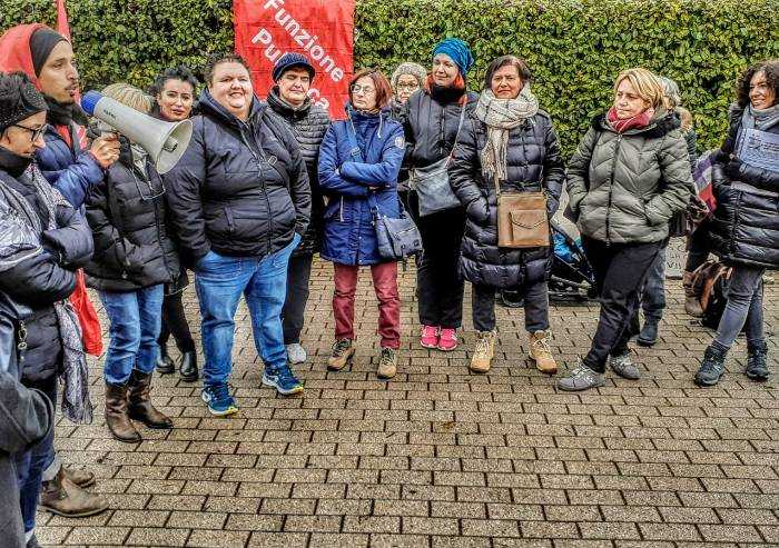 Vertenza Villa Margherita, adesione al 100% allo sciopero di ieri