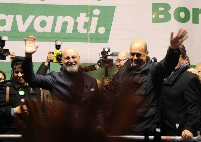 Pd, Sardine, testimonial e alleati: i colori della piazza di Modena