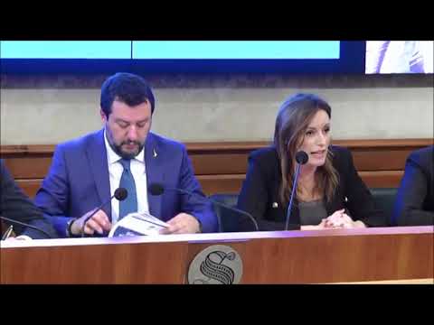 Coronavirus, riecco la Borgonzoni: in conferenza a Roma con Salvini