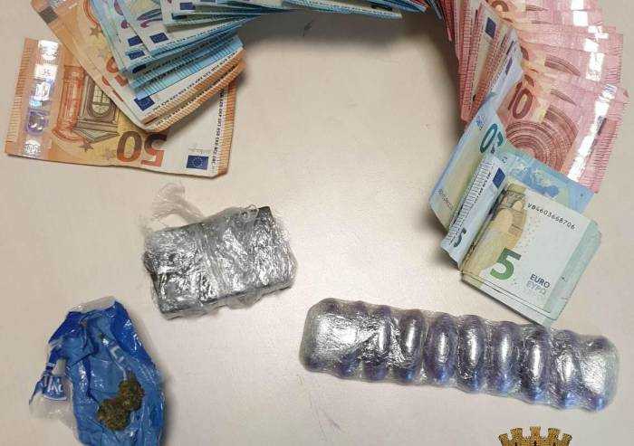 In hotel con la droga: arrestato 29enne irregolare