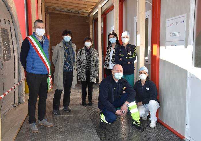 A Vignola un nuovo prototipo di Pronto Soccorso esterno covid-19