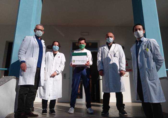 Mirandola, Confagricoltura dona 25 saturimetri