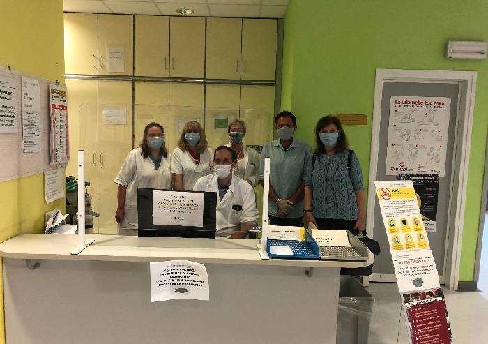 Barriere di plexiglass per il Poliambulatorio Neurologia di Baggiovara