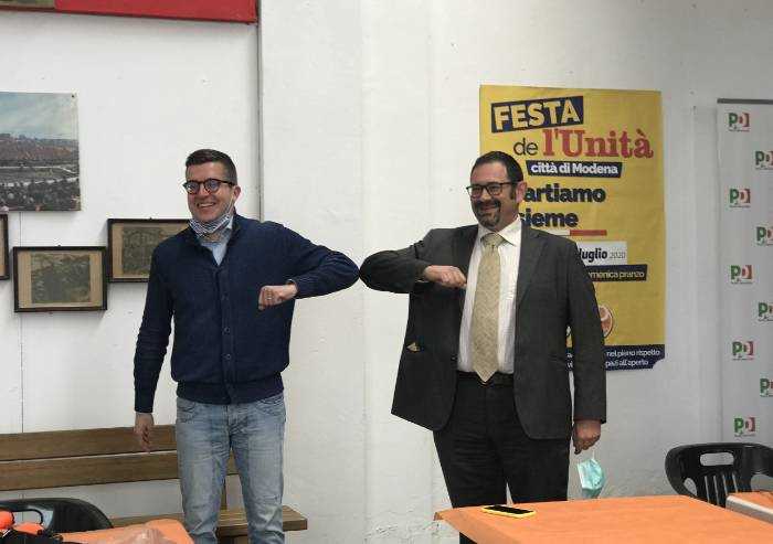 A Modena parte la prima Festa de l'Unità in Italia dopo il lockdown