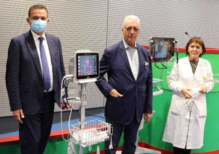 Terapia intensiva ospedale di Baggiovara, donazione di Piero Ferrari