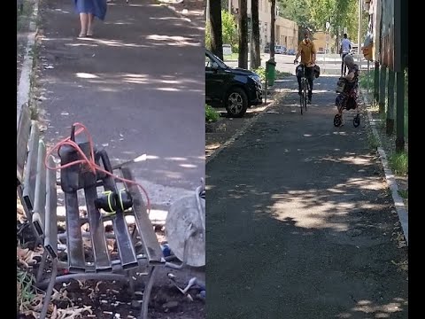 Gramsci, tolte le panchine, gli anziani: 'Il Comune sbaglia'