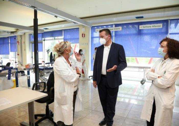 Covid, al via test gratuiti sui donatori di sangue in Emilia Romagna