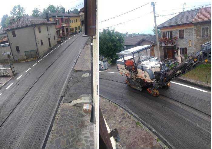Frassinoro, prima strisce poi asfalto? La Provincia: 'Solo 120 euro'