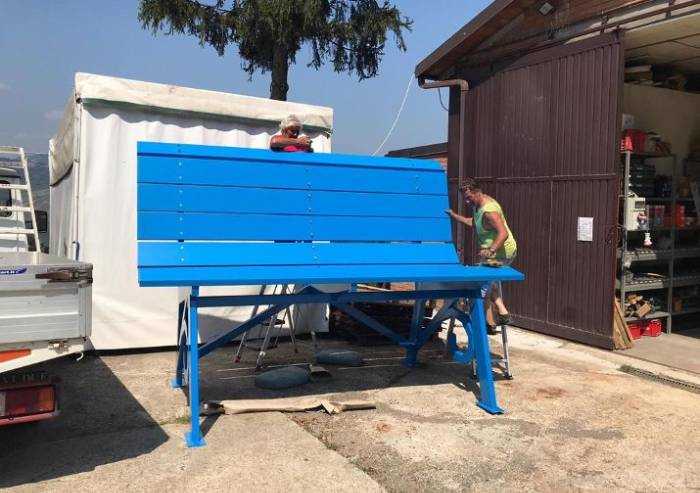 Prignano, sabato inaugura la panchina gigante sul monte Pedrazzo