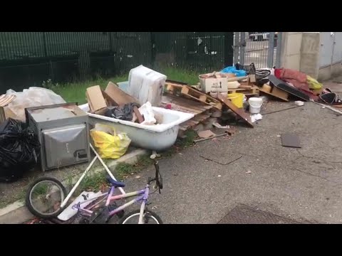 San Cesario: una discarica a cielo aperto a La Graziosa