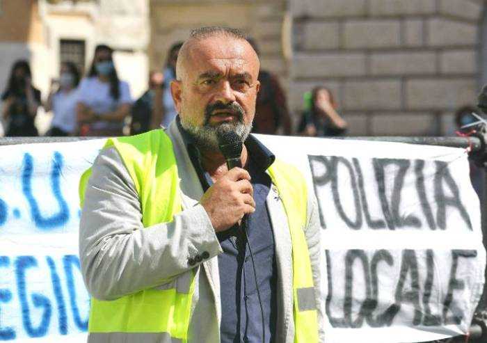 Polizia locale, tanti modenesi alla manifestazione di ieri a Roma