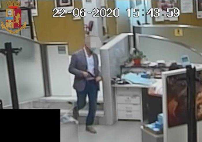 Rapina alla filiale Mps di Modena: individuato bandito 'elegante'