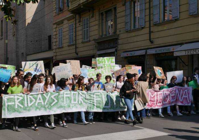 Modena e Carpi, il Covid non ferma Friday for future