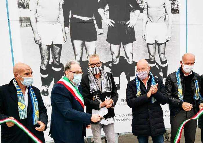 Bomporto, inaugurato da Stefano Tacconi il nuovo stadio Sentimenti