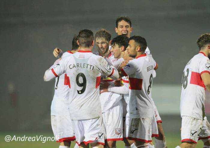 Carpi-Triestina 2-2