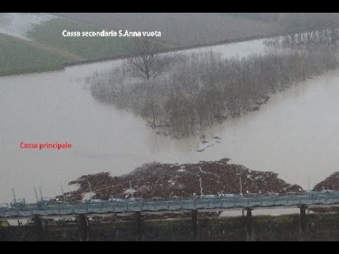 Casse d'espansione Panaro, secondaria vuota, ecco perché